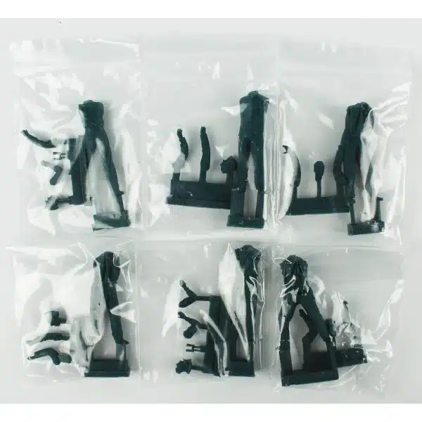 Border BR-002, 1/35 Alman Denizaltı Personeli ve Komutanları Resin Figür Kiti 6'lı - Görsel 4