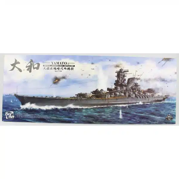 Border BS-004, 1/350 IJN Yamato Savaş Gemisi Plastik Maketi