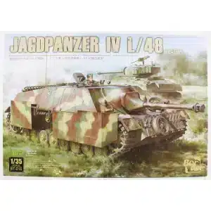 Border BT-016, 1/35 Jagdpanzer IV L/48, Erken Dönem Tankı Plastik Maketi