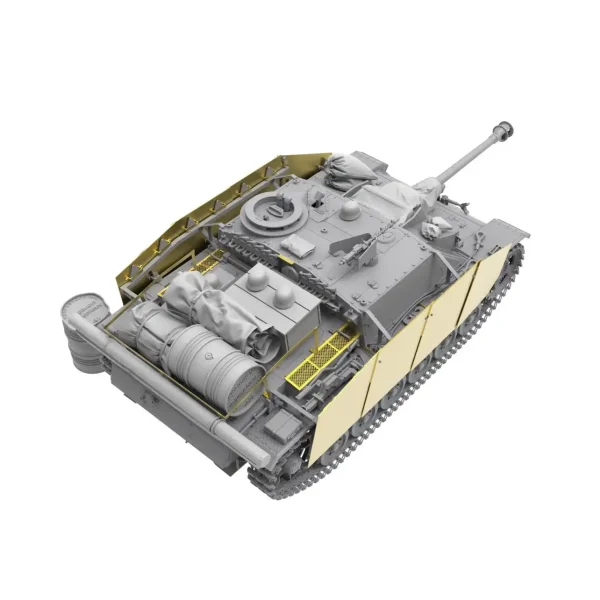 Border BT-020, 1/35 StuG III Ausf. G Geç Dönem Tankı İç Detaylı Plastik Maketi - Görsel 2