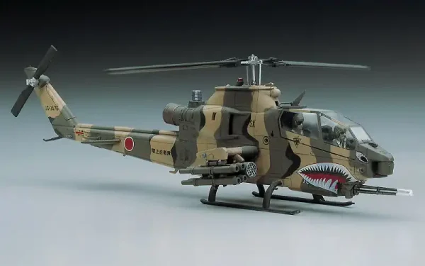 Hasegawa D26 1534, 1/72 AH-1S Cobra Chopper (J.G.S.D.F) Plastik Maketi - Görsel 2