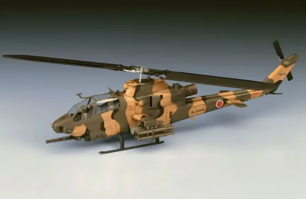 Hasegawa D26 1534, 1/72 AH-1S Cobra Chopper (J.G.S.D.F) Plastik Maketi - Görsel 3
