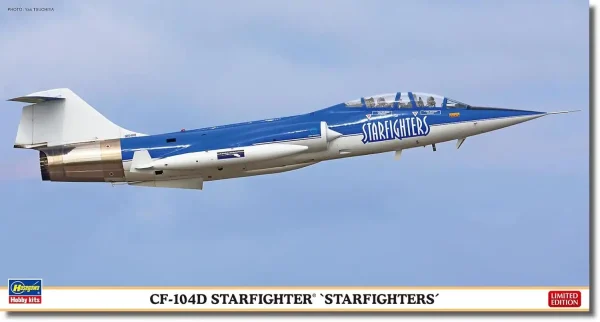 Hasegawa 7544, 1/48 CF-104D Starfighter (Starfighters) Plastik Maketi