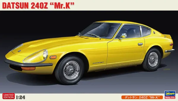 Hasegawa 20419, 1/24 Datsun Fairlady 240Z Mr.K Plastik Maketi
