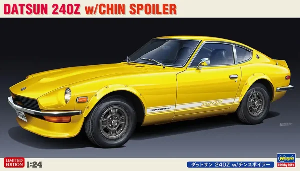 Hasegawa 20487, 1/24 Datsun 240Z, Tampon altı Rüzgarlık ile Plastik Maketi