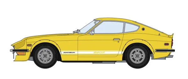 Hasegawa 20487, 1/24 Datsun 240Z, Tampon altı Rüzgarlık ile Plastik Maketi - Görsel 2