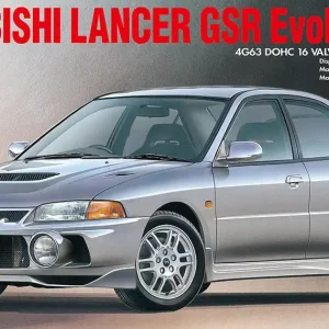 Hasegawa 20726, 1/24 Mitsubishi Lancer GSR Evolution IV Plastik Maketi