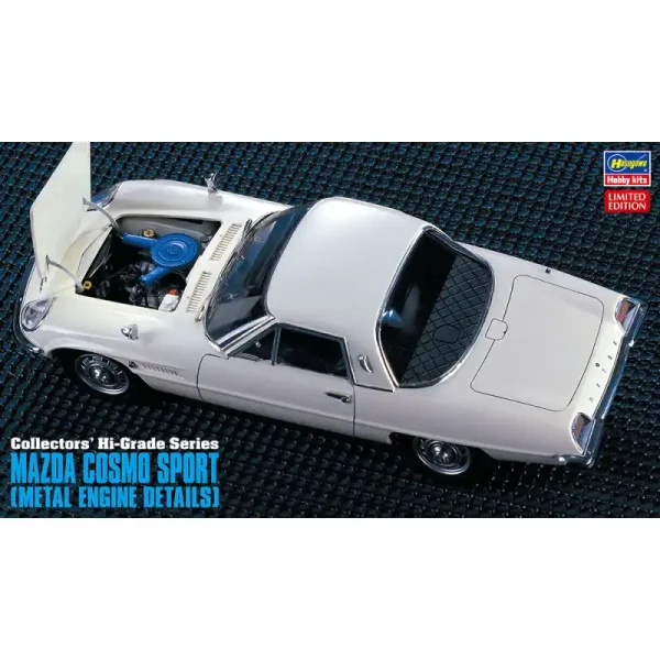 Hasegawa CH046 51046, 1/24 Mazda Cosmo Sport (Metal Motor Detaylı) Plastik Maketi