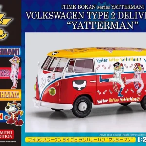 Hasegawa SP613 52413, 1/24 Volkswagen Type 2 Delivery Van Yatterman Plastik Maketi
