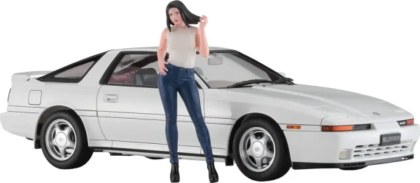 Hasegawa SP614 52414, 1/24 Toyota Supra A70 2.0GT Twin Turbo 1990 ve Kız Figürü Plastik Maketi - Görsel 2