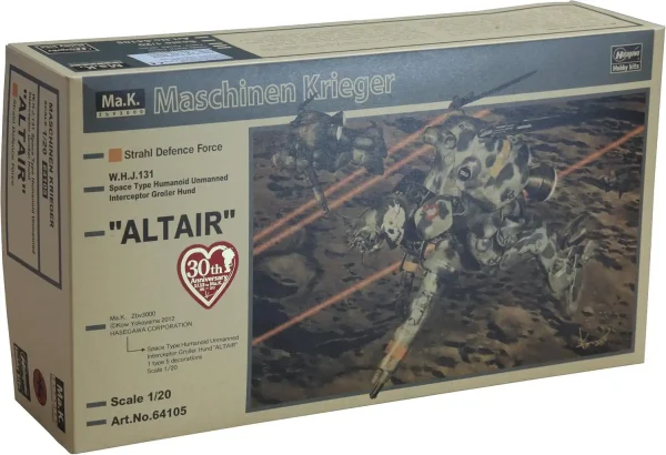 Hasegawa MK07 64105, 1/20 Altair W.H.J.131 Plastik Maketi