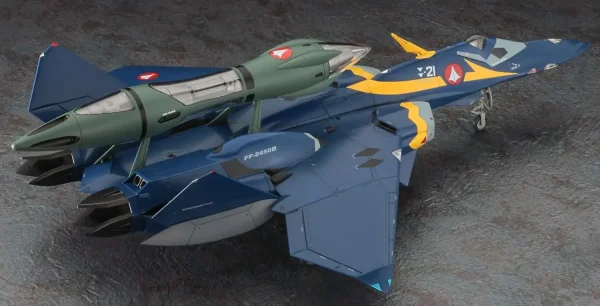 Hasegawa 87 65887, 1/72 VF-25F/S Super Messiah Macross Frontier Macross-Robotech TV Serisi Plastik Maketi - Görsel 3