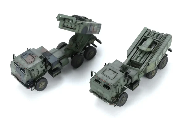 Meng 72-004, 1/72 U.S. M142 HIMARS Yüksek Hareket Kabiliyetli Topçu Roket Sistemi Plastik Maketi - Görsel 5