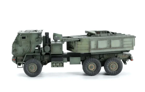 Meng 72-004, 1/72 U.S. M142 HIMARS Yüksek Hareket Kabiliyetli Topçu Roket Sistemi Plastik Maketi - Görsel 7