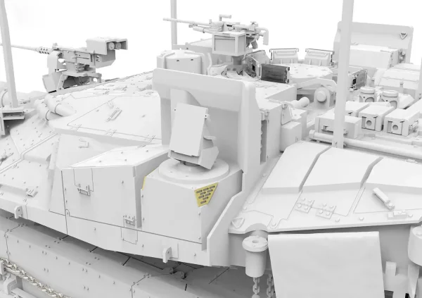 Meng TS-056, 1/35 Israil Ana Muharebe Tankı Merkava Mk.4M Roof-Mounted Slat Armor Plastik Maketi - Görsel 6