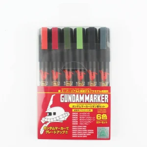 Mr.Hobby AMS-108, 6'lı Gundam Marker Zeon Set