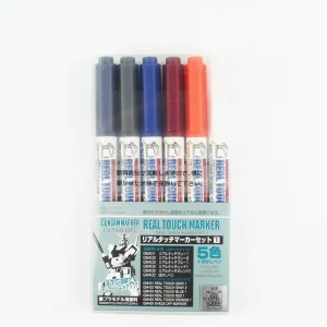 Mr.Hobby AMS-112, 6'lı Gundam Real Touch Marker Set.1