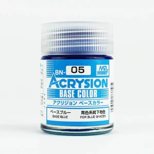 Mr.Hobby BN-05, 18 ml. Base Blue Acrysion Maket Boyası