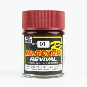 Mr.Hobby CRE-01, 10 ml. Cranberry Red Pearl Revival Maket Boyası