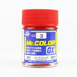 Mr.Hobby GX-3, 18 ml. Harmann Red Mr.Color Maket Boyası