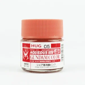 Mr.Hobby HUG-05, 10 ml. Pink For Char Aznable Aqueous Gundam Maket Boyası