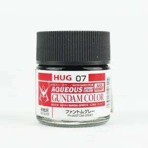 Mr.Hobby HUG-07, 10 ml. Phantom Grey Aqueous Gundam Maket Boyası