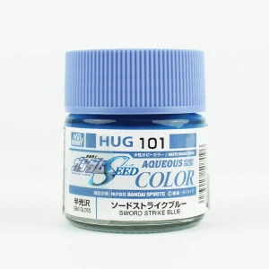 Mr.Hobby HUG-101, 10 ml. Sword Strike Blue Aqueous Gundam Maket Boyası