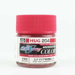 Mr.Hobby HUG-204, 10 ml. Pink For Lunamaria Hawke Aqueous Gundam Maket Boyası