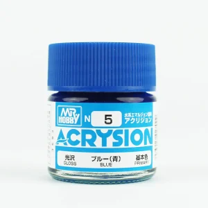 Mr.Hobby N-005, 10 ml. Blue Acrysion Maket Boyası