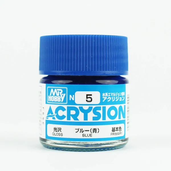 Mr.Hobby N-005, 10 ml. Blue Acrysion Maket Boyası