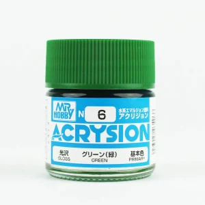 Mr.Hobby N-006, 10 ml. Green Acrysion Maket Boyası