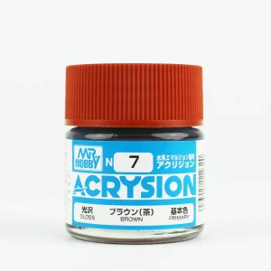 Mr.Hobby N-007, 10 ml. Brown Acrysion Maket Boyası