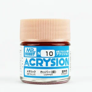 Mr.Hobby N-010, 10 ml. Copper Acrysion Maket Boyası