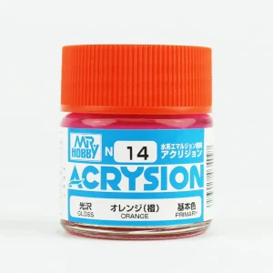 Mr.Hobby N-014, 10 ml. Orange Acrysion Maket Boyası