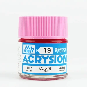 Mr.Hobby N-019, 10 ml. Pink Acrysion Maket Boyası