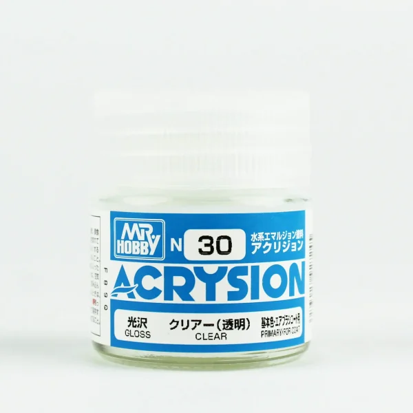 Mr.Hobby N-030, 10 ml. Clear Acrysion Maket Boyası
