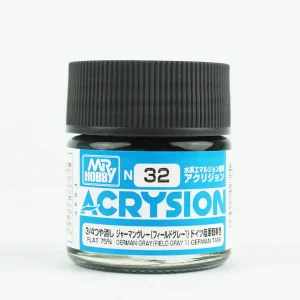 Mr.Hobby N-032, 10 ml. German Gray Acrysion Maket Boyası