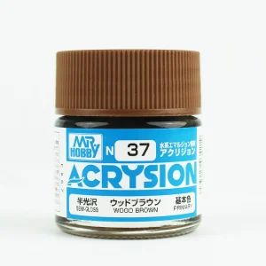Mr.Hobby N-037, 10 ml. Wood Brown Acrysion Maket Boyası