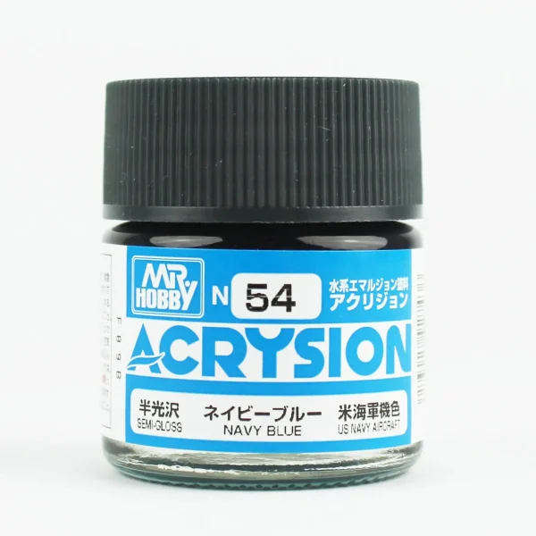 Mr.Hobby N-054, 10 ml. Navy Blue Acrysion Maket Boyası
