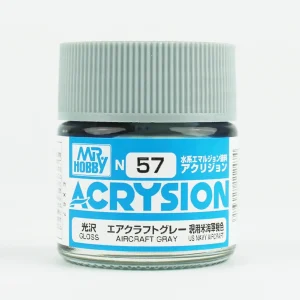 Mr.Hobby N-057, 10 ml. Aircraft Gray Acrysion Maket Boyası