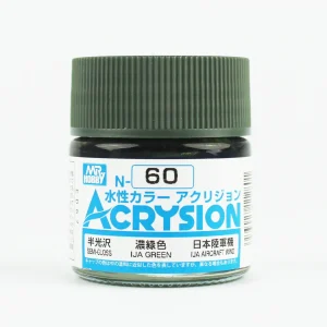 Mr.Hobby N-060, 10 ml. IJA Green Acrysion Maket Boyası