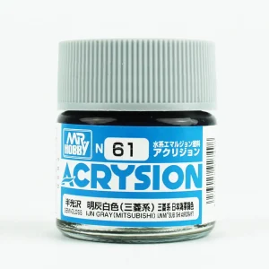Mr.Hobby N-061, 10 ml. IJN Gray Mitsubishi Acrysion Maket Boyası