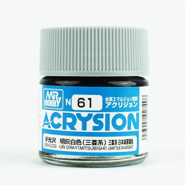 Mr.Hobby N-061, 10 ml. IJN Gray Mitsubishi Acrysion Maket Boyası