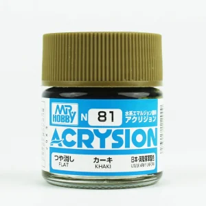 Mr.Hobby N-081, 10 ml. Khaki Acrysion Maket Boyası