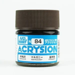 Mr.Hobby N-084, 10 ml. Mahogany Acrysion Maket Boyası