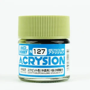Mr.Hobby N-127, 10 ml. Cockpit Color Nakajima Acrysion Maket Boyası