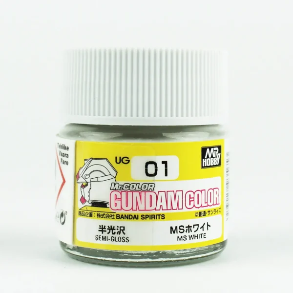 Mr.Hobby UG-01, 10 ml. MS White Gundam Color Maket Boyası