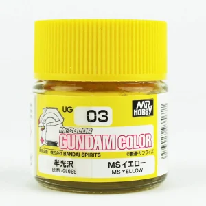 Mr.Hobby UG-03, 10 ml. MS Yellow Gundam Color Maket Boyası