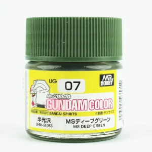 Mr.Hobby UG-07, 10 ml. MS Deep Green Gundam Color Maket Boyası