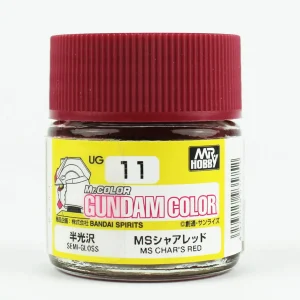 Mr.Hobby UG-11, 10 ml. MS Char's Red Gundam Color Maket Boyası